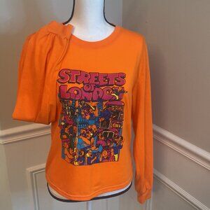 Romwe Long sleeve T-shirt size medium Streets of London